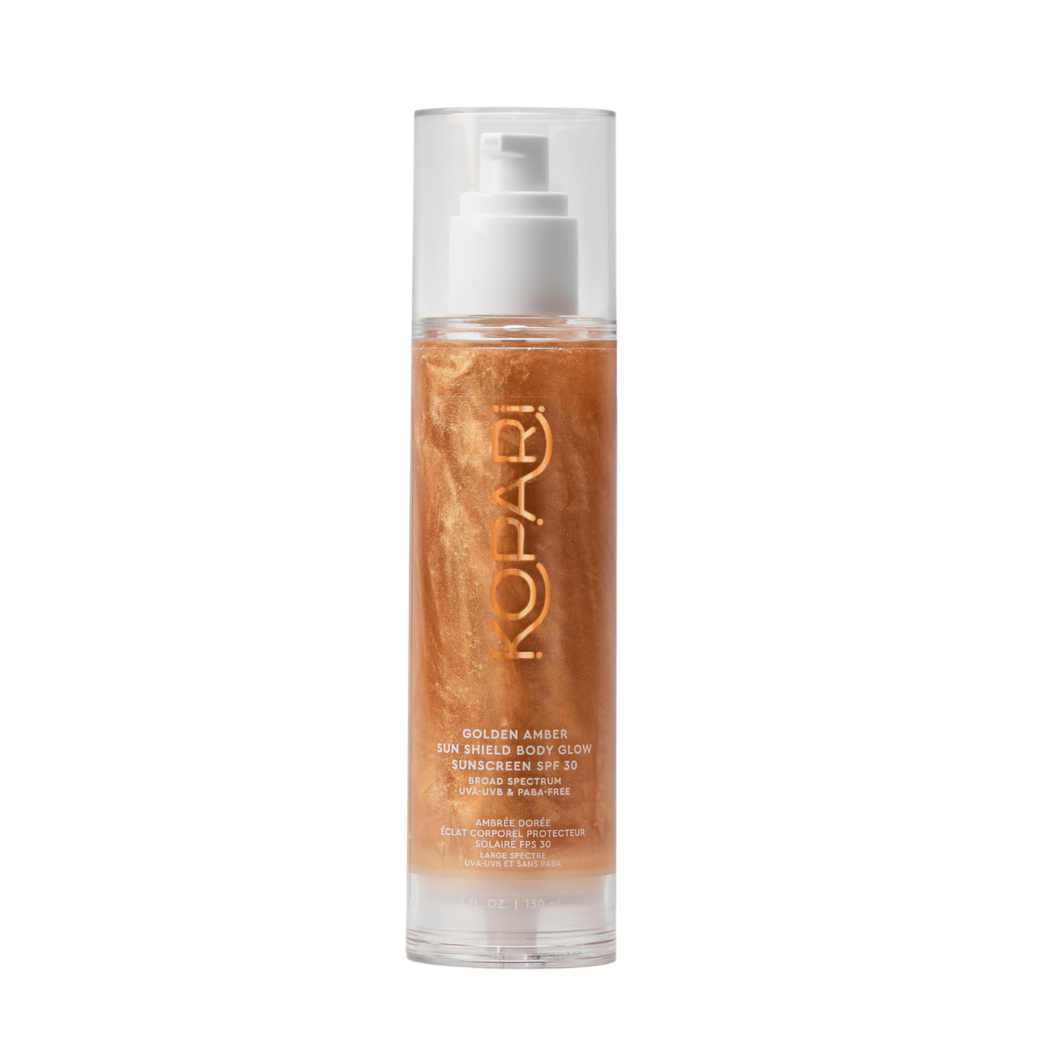Golden Amber Sun Shield Body Glow Sunscreen SPF 30