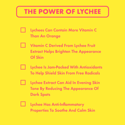 Lychee Clean Vitamin C Face Mask