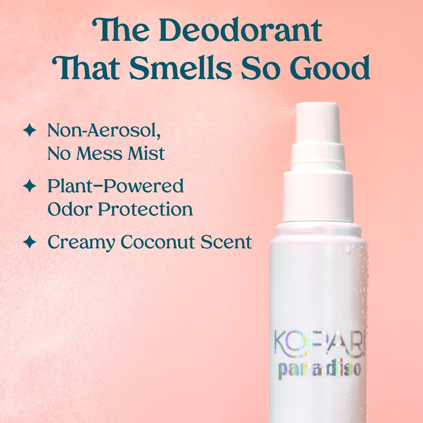 Coconut Cream Fresh Set All-Over Body Deodorant Mist