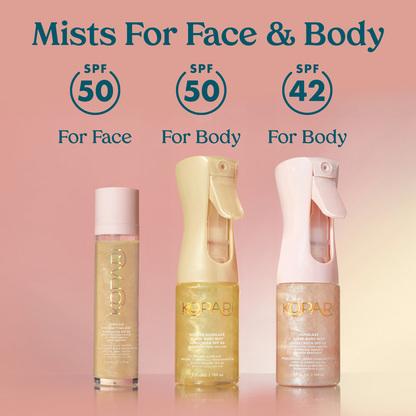 Sunglaze Sheer Setting Mist Sunscreen SPF 50