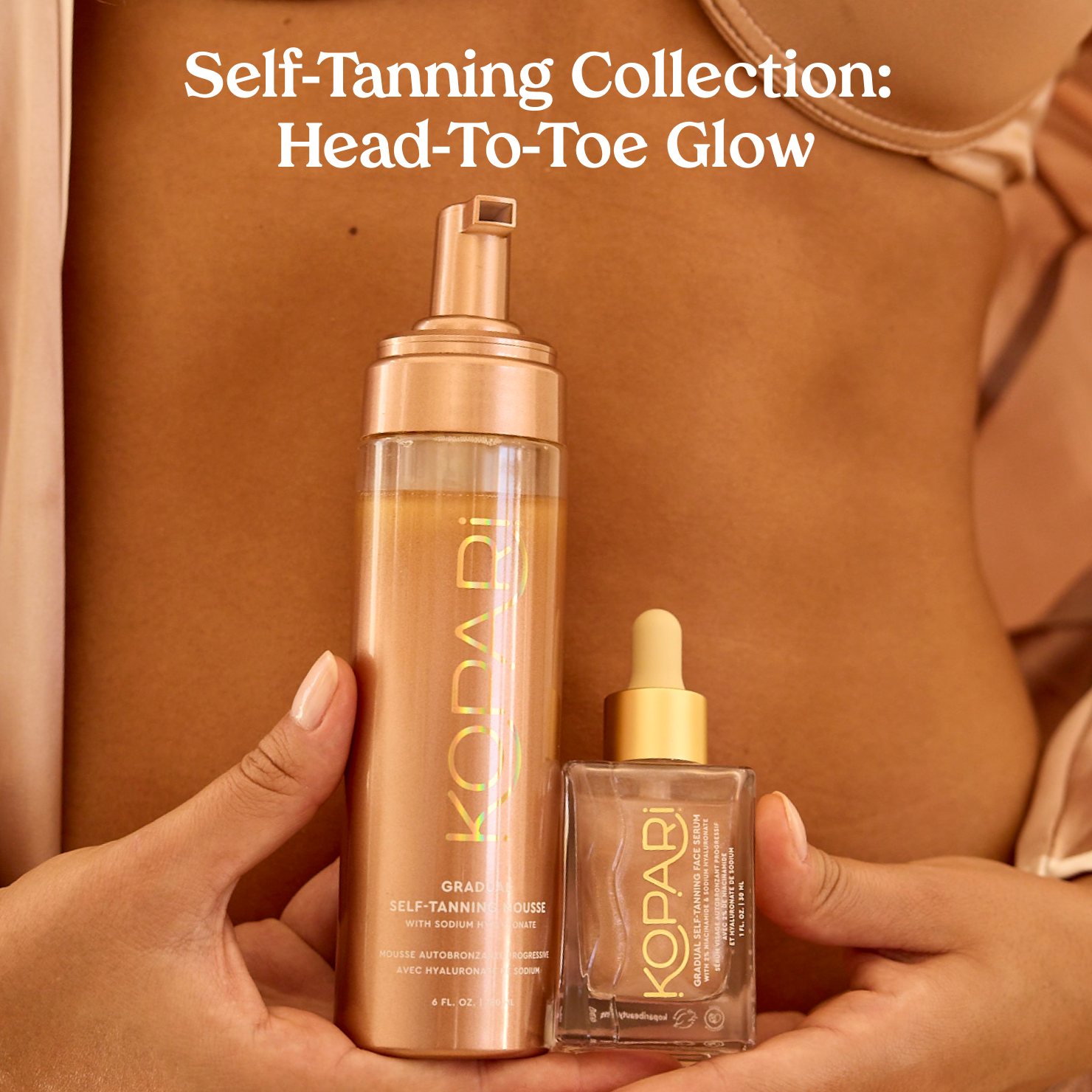 Gradual Self-Tanning Mousse with Mitt