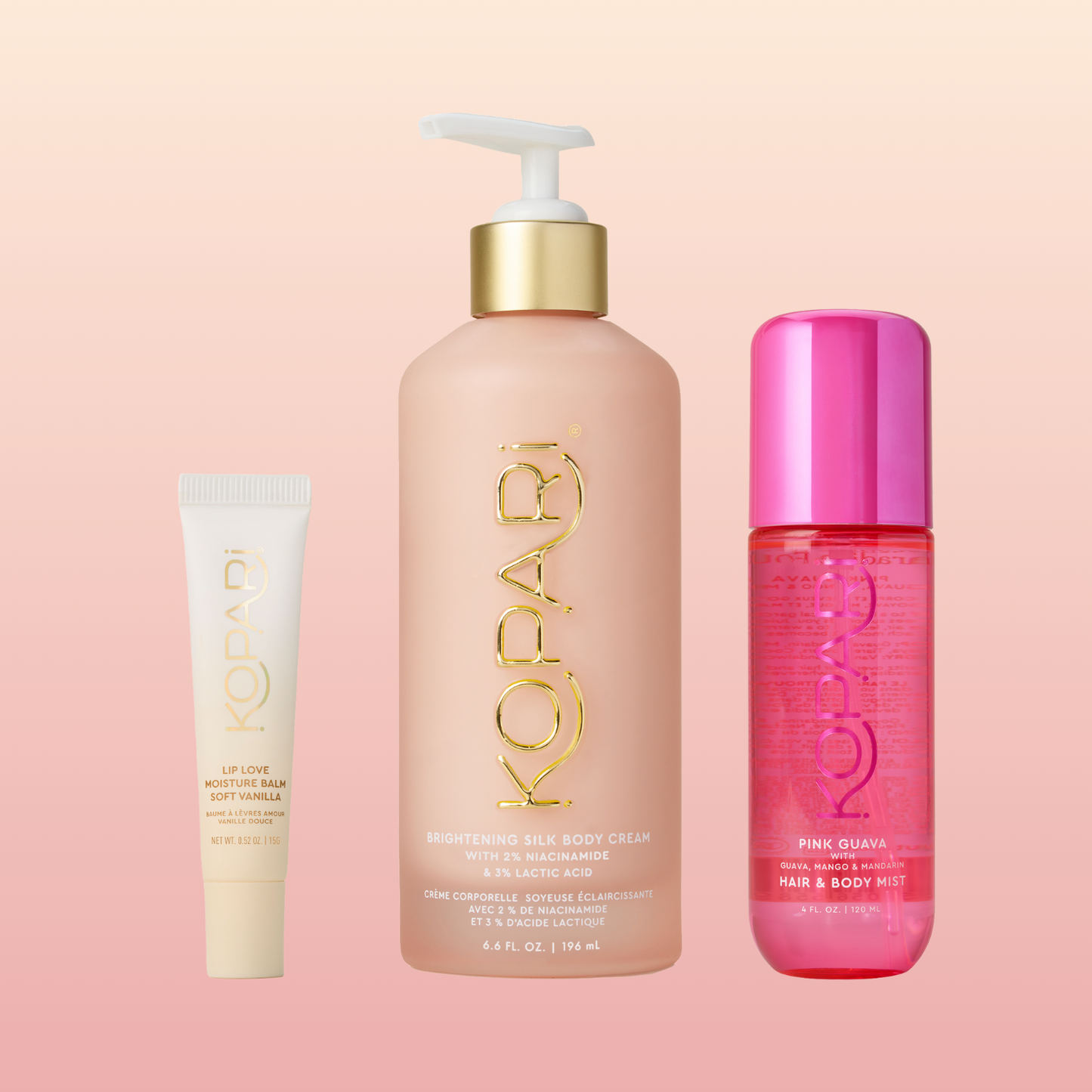 Glow Bright Body & Lip Kit