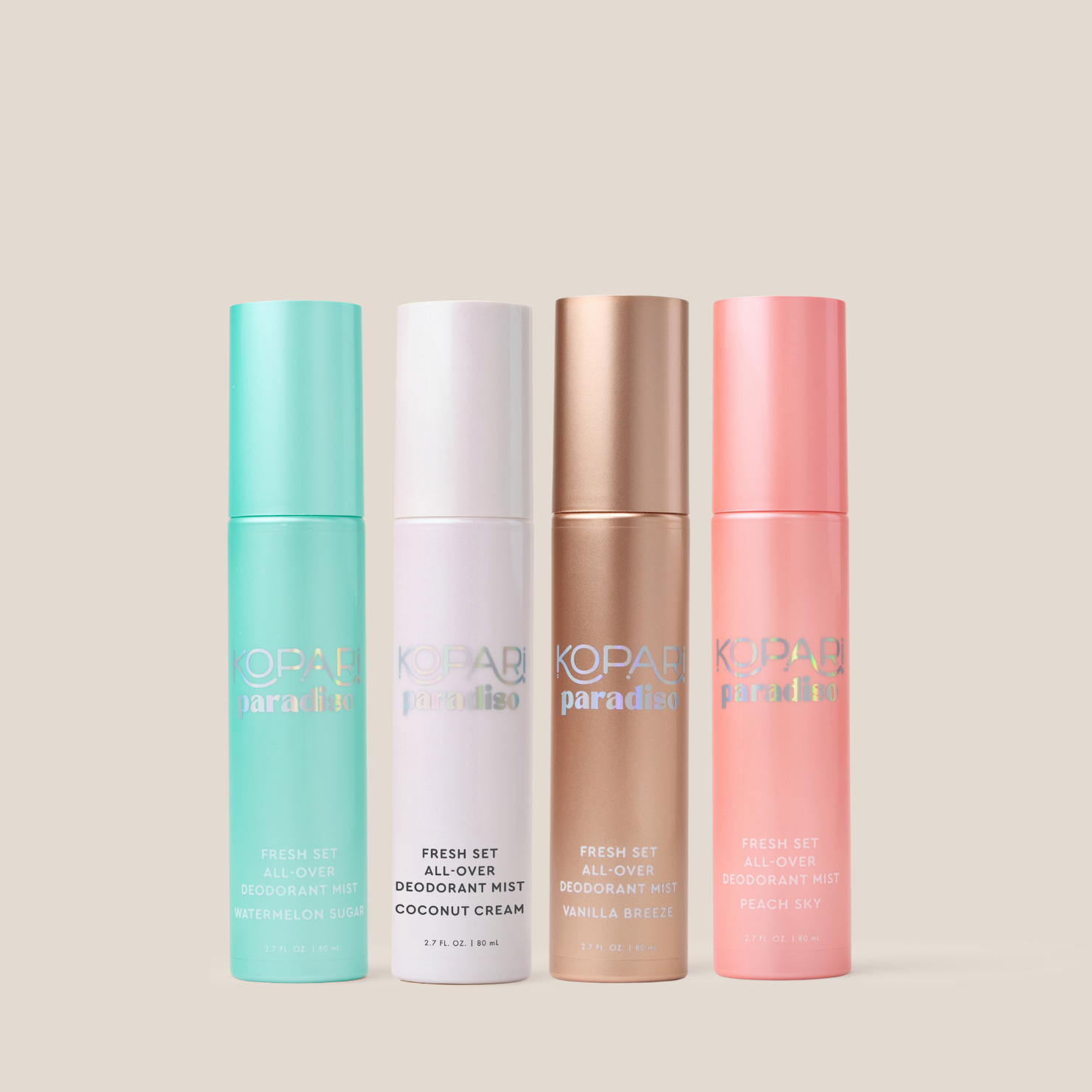 Sweat to Sweet Deodorant Mist Kit