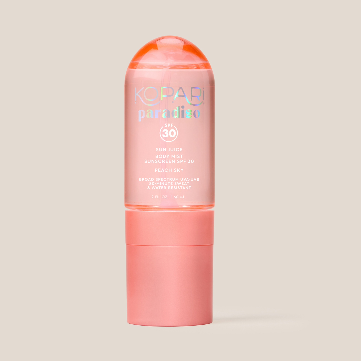 Peach Sky Sun Juice Body Mist Sunscreen SPF 30