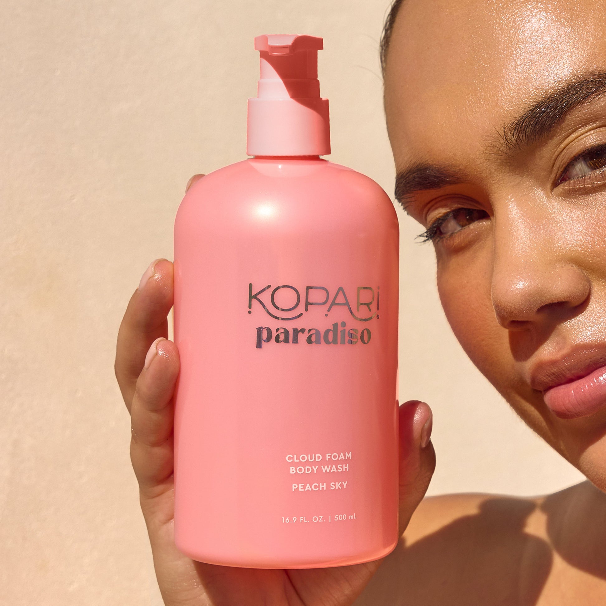 Peach Sky Cloud Foam Body Wash