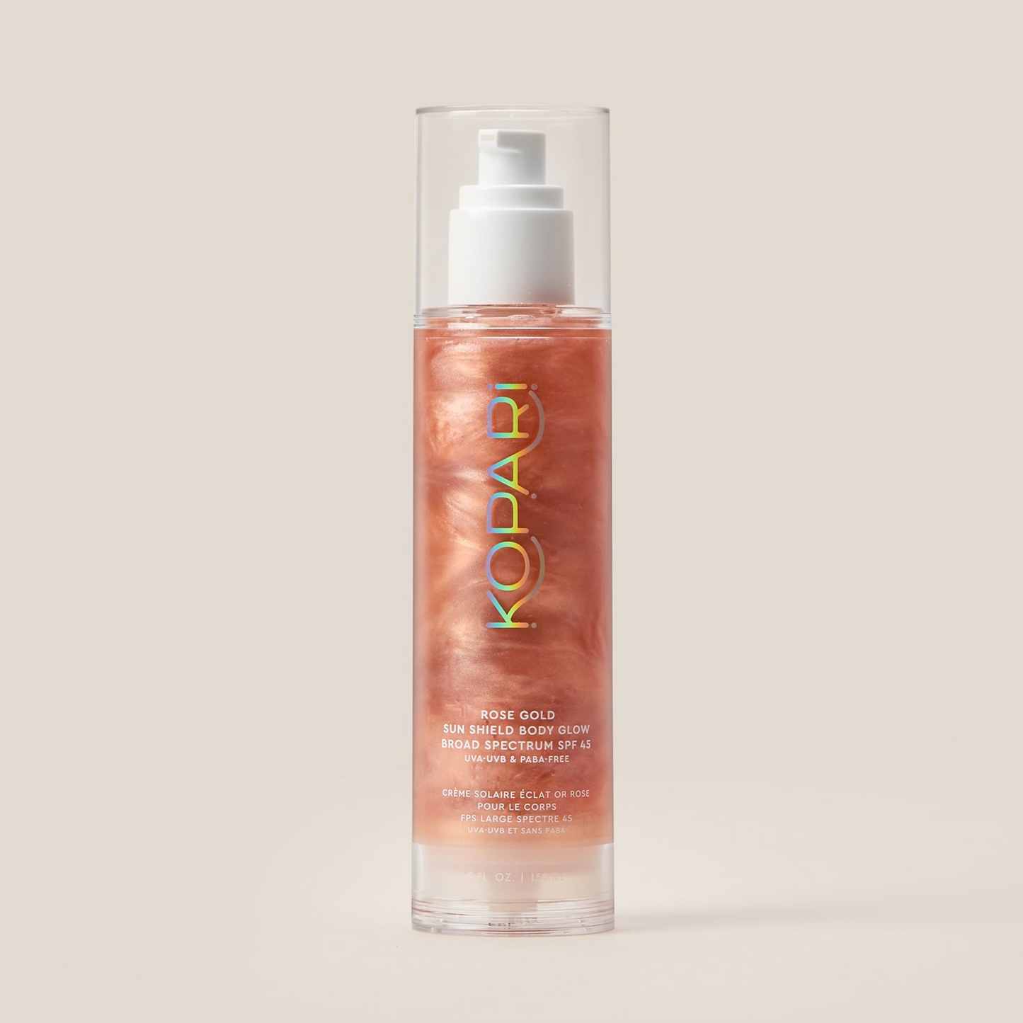 Rose Gold Sun Shield Body Glow Sunscreen SPF 45