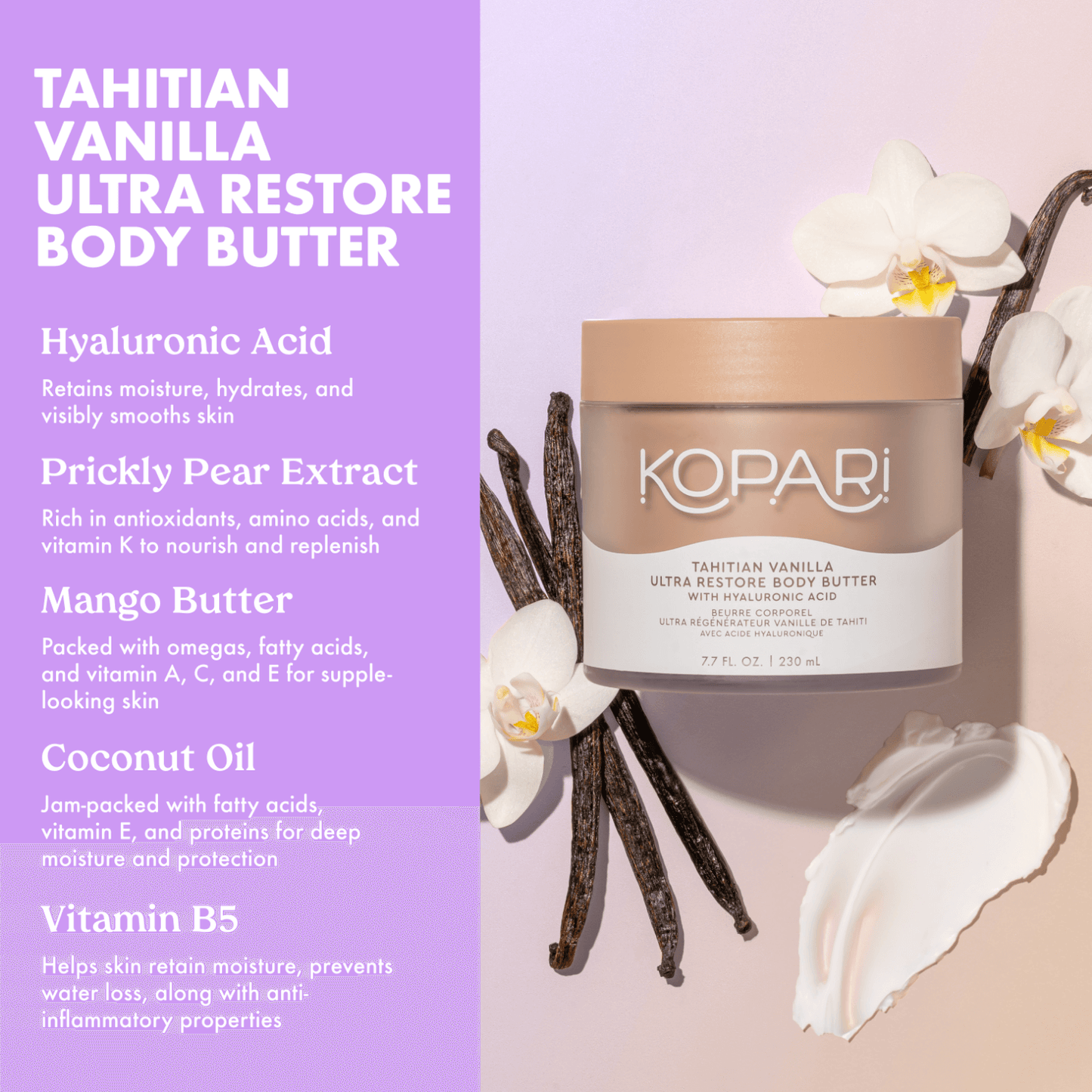 Tahitian Vanilla Ultra Restore Body Butter