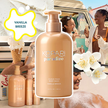 Vanilla Breeze Cloud Foam Body Wash