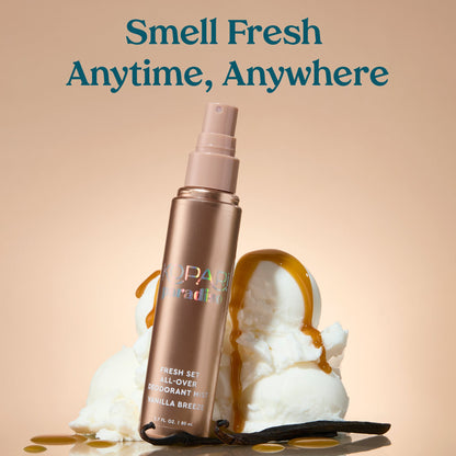 Vanilla Breeze Fresh Set All-Over Body Deodorant Mist