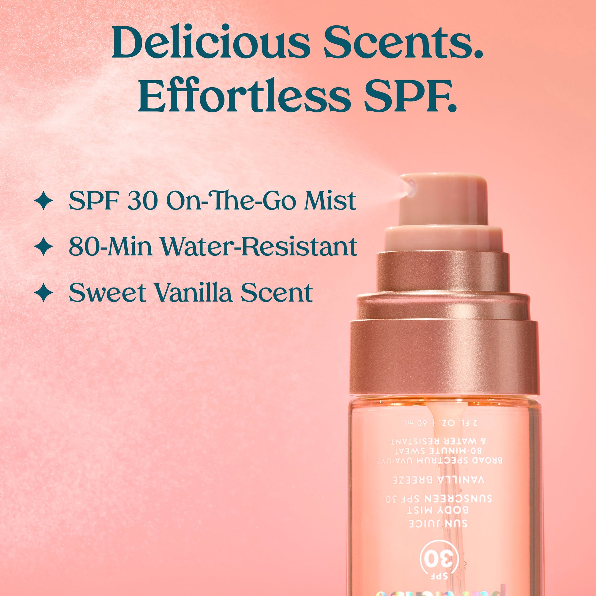 Vanilla Breeze Sun Juice Body Mist Sunscreen SPF 30